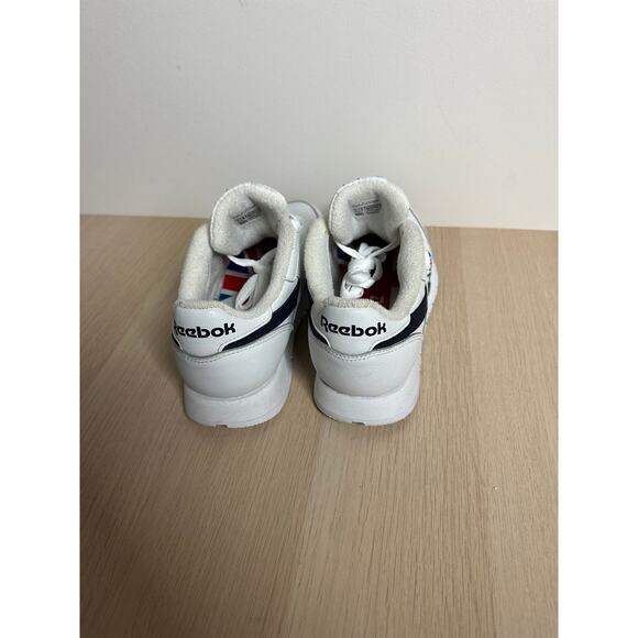 Palace x Reebok Classic Pump White Vector Navy Size 7M - LIKE NEW - Picture 9 of 11
